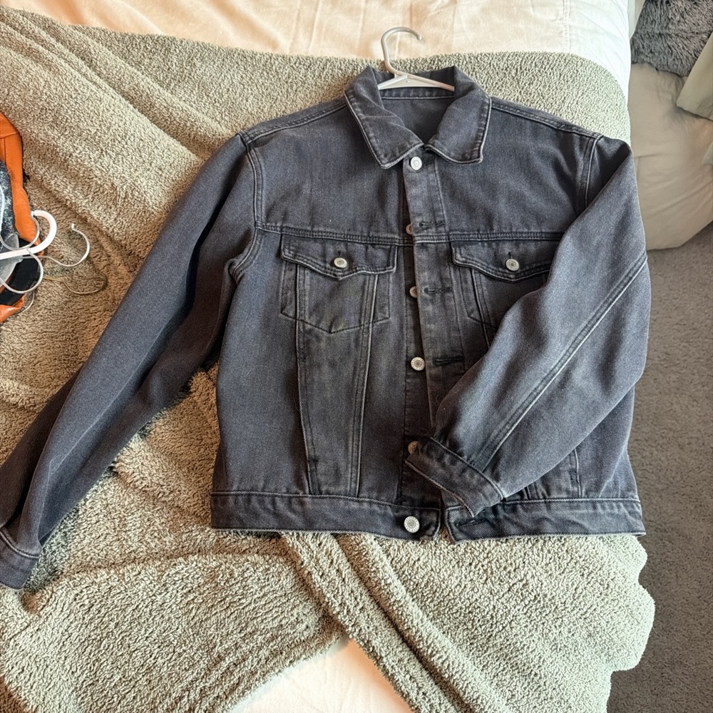 Stylish Black Denim Jacket